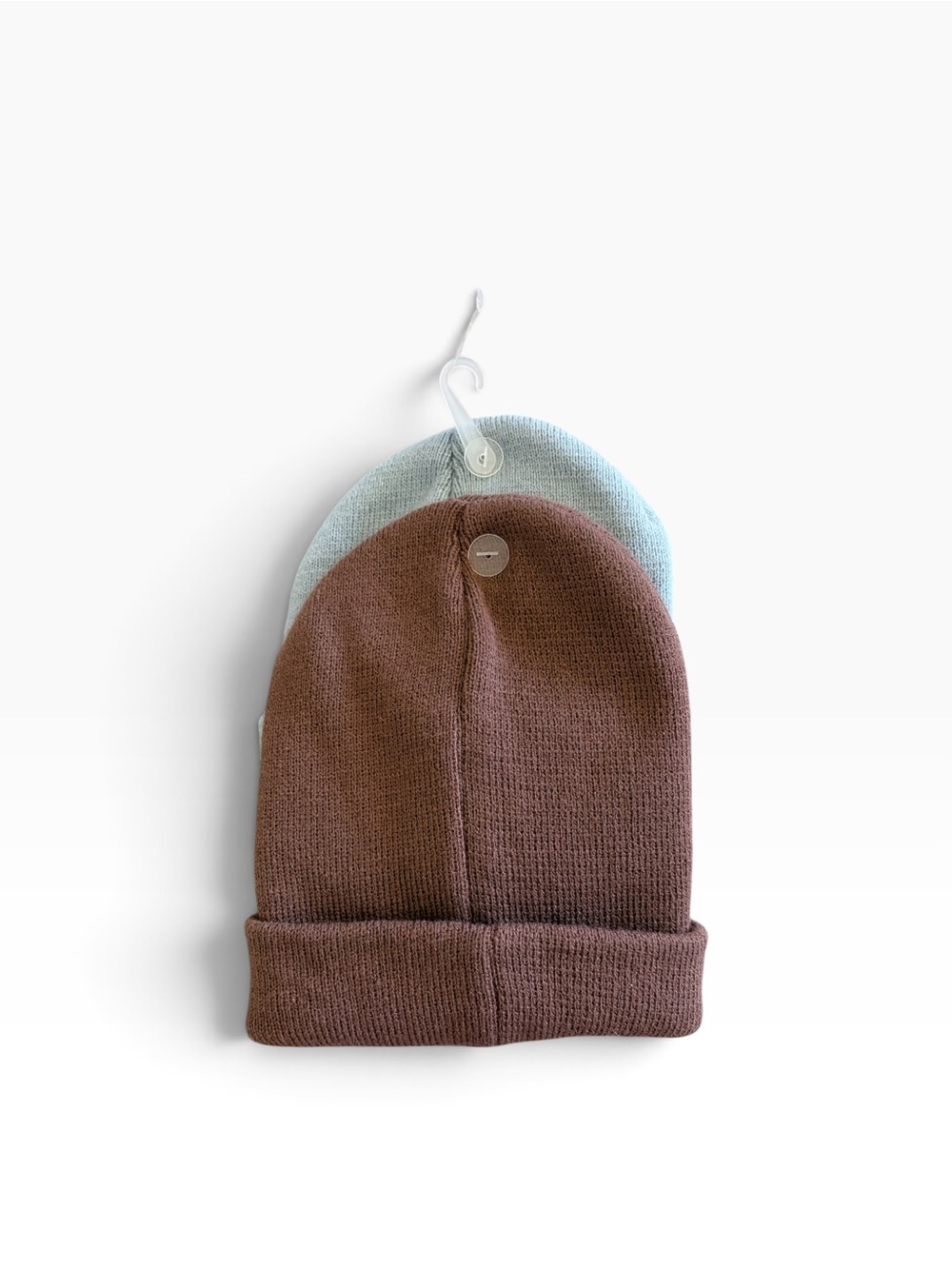 Toddler Boys Toby & Me Light Blue & Brown Bear Beanie + Mittens Set of 4 - Picture 5 of 7